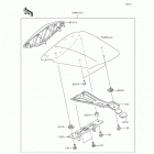 Ninja ZX-6R 30th Anniversary Edition (ZX636-EFF) Accessory(single seat cover)