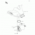 Ninja 300 ABS SE (EX300-BFSA) Топливный насос