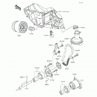 Ninja 650 ABS (EX650-FFF) Масляный насос  /  масляный фильтр
