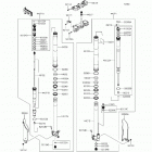 KX450F (KX450-FFF) Передняя вилка
