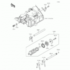 Ninja 300 ABS SE (EX300-BFSA) Шестерни   /  вилки переключения