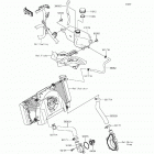 Versys 650 ABS (KLE650-FFF) Патрубки охлаждения