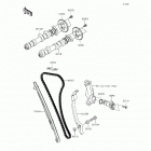 Versys 650 ABS (KLE650-FFF) Распредвал(ы)  /  натяжитель