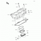 Versys 650 ABS (KLE650-FFF) Цилиндр(ы) /  поршень