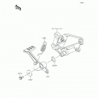 Ninja 300 ABS SE (EX300-BFSA) Педаль тормоза