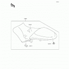 Versys 650 ABS (KLE650-FFF) Сидение
