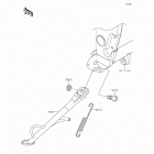 Ninja 300 ABS SE (EX300-BFSA) Подножка