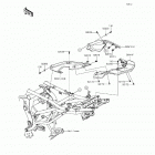 Versys 650 ABS (KLE650-FFF) Обтекатель сидения