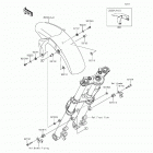 Ninja 650 ABS (EX650-FFF) Переднее крыло(ья)