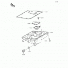 Ninja 650 (EX650-EFF) Маслянный поддон