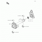 Versys 650 ABS (KLE650-FFF) Валансирный вал