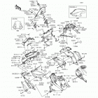 Versys 650 ABS (KLE650-FFF) Обтекатели