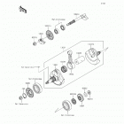 KX450F (KX450-FFF) Коленвал