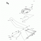 KX450F (KX450-FFF) Боковые обтекатели