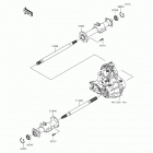 Mule 600 (KAF400-BGF) Задняя ось