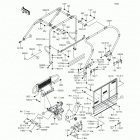 Mule 4010 Trans4x4 Camo (KAF620-SGF) Guards  /  cab frame
