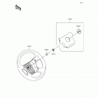 Mule 4000 (KAF620-PGF) Рулевое колесо