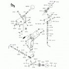 Mule 610 4x4 (KAF400-AGF) Рачаг переключения