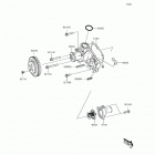 Mule PRO-FXT EPS (KAF820-BGF) Водяной насос