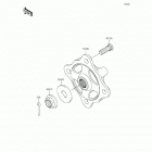 Teryx LE (KRF800-GGF) Front hubs  /  brakes