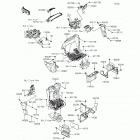 Teryx4 (KRT800-FGF) Детали рамы (фронт)