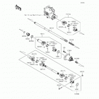 Mule 610 4x4 (KAF400-AGF) Кардан