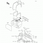 Teryx (KRF800-FGF) Топливный бак