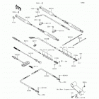 Mule 4010 4x4 (KAF620-MGF) Тросы управления