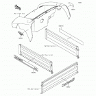Mule 610 4x4 SE Fleet (KAF400-GGF) Наклейки