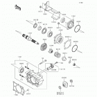 Mule 4010 4x4 (KAF620-MGF) Редуктор