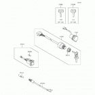 Mule 610 4x4 XC (KAF400-DGF) Замок зажигания