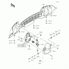 Mule 610 4x4 (KAF400-AGF) Фара