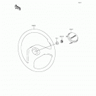 Mule 610 4x4 (KAF400-AGF) Рулевое колесо