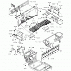Mule PRO-FXT EPS (KAF820-BGF) Детали рамы (фронт)
