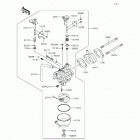 Mule 610 4x4 (KAF400-AGF) Карбюратор