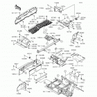 Mule PRO-FXT Ranch Edition (KAF820-JGF) Детали рамы (зад.)