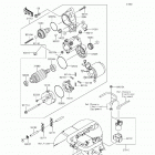 Mule 4010 Trans4x4 (KAF620-RGF) Стартер