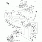 Mule PRO-FXT EPS (KAF820-BGF) Глушитель