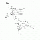 Mule 610 4x4 XC (KAF400-DGF) Подвеска