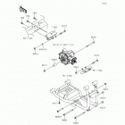 Mule 4010 4x4 SE (KAF620-TGF) Крепление двигателя