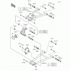 Mule PRO-FX EPS (KAF820-FGF) Задняя подвеска