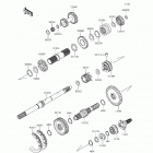 Mule 4010 4x4 SE (KAF620-TGF) Трансмиссия