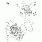 Mule 610 4x4 XC Camo (KAF400-EGF) Картер