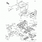 Mule 610 4x4 (KAF400-AGF) Guards  /  cab frame