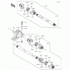 Mule 4010 4x4 (KAF620-MGF) Кардан