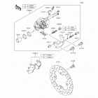 Mule PRO-FX EPS (KAF820-FGF) Передний тормоз