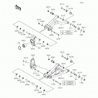 Teryx (KRF800-FGF) Задняя подвеска