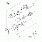 Mule 610 4x4 XC SE (KAF400-FGF) Стартер