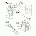 Mule 4010 4x4 (KAF620-MGF) Масляный насос  /  масляный фильтр