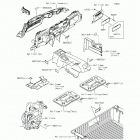 Teryx Camo (KRF800-HGF) Лейбл предостережения